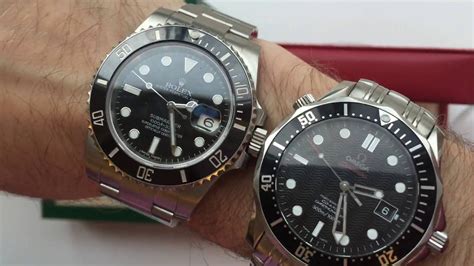 rolex submariner vs omega seamaster 300 master co axial|omega vs rolex reddit.